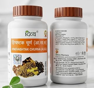 Patanjali Divya Hingvashtak Churna (A.S.S.), Ayurvedic Herbal Supplement Powder, Useful in Flatulence and Ajirna, 100 g