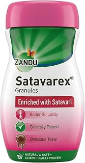 Satavarex Granules (210g) - Zandu Presents The First and Original Galactogogue | Enriched with Satavari |For Mothers with Inadequate Lactation |1-2 tsp per serving, 2-3 times per day