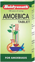 Baidyanath Asli Ayurved Amoebica I Ayurvedic Diarrhea Medicine I 740 g Pack of 1-100 Tab