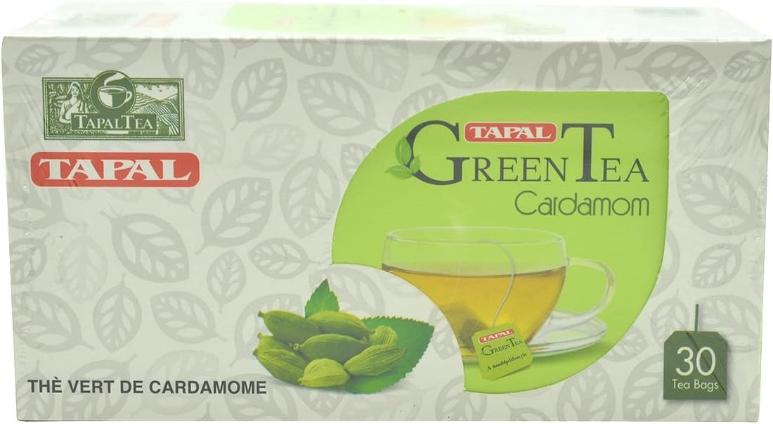 Tapal Green Tea Cardamom 30 Bags