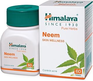 Himalaya Wellness Neem, 60 Tablet | Pure Herbs for Skin Wellness