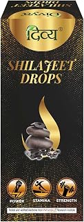 PATANJALI Divya Shilajeet Drops, Original and Pure Shilajit, Help Boost Immunity and Stamina - 30 Ml
