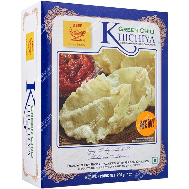 Deep Green Chilli Khichiya 200 g