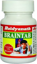 Baidyanath Asli Ayurved Braintab - 50 Tablets (Pack of 4) | Enriched with Brahmi & Shankhpushpi for Memory Wellness