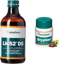 Himalaya Liv 52 Ds Liquid Syrup, Blue, 200 Ml | Himalaya STYPLON Tablet 30's