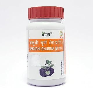 Divya Bakuchi Churna Pack of 10 Bottles (500g)