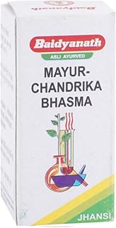 WellAura Baidyanath Mayur Chandrika Bhasma - 5 GMS (Pack of 2)