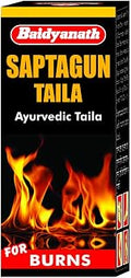 Baidyanath Asli Ayurved Saptgun Taila | Useful in Burns, Sprain, Boils and Joint Pain - 50 ml