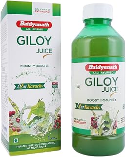 Baidyanath Asli Ayurved Jhansi | Giloy Juice1 Ltr |Natural Immunity Booster |Pure, Natural and 100% Ayurvedic Juice|| Safe for Diabetic| No Added Sugar|Giloy Juice