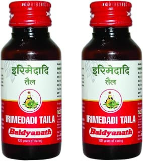 Baidyanath Asli Ayurved Irimedadi Tel 50 ml Oil (Pack of 2) | Ayurvedic Dental Care | Herbal Mouth Oil for Oral Hygiene