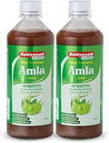 Baidyanath Amla Juice - 1L (Pack of 2) |Pitta-Balancing, Immune-Boosting Juice For Cough, Cold & Seasonal Illnesses| Antioxidant & Vitamin C Rich|Cold-Pressed|Supports Weight Management|