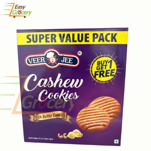 Veer Jee Cashew Cookies 600 g