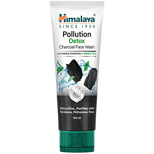 Himalaya Pollution Detox Charcoal Facewash 100 g