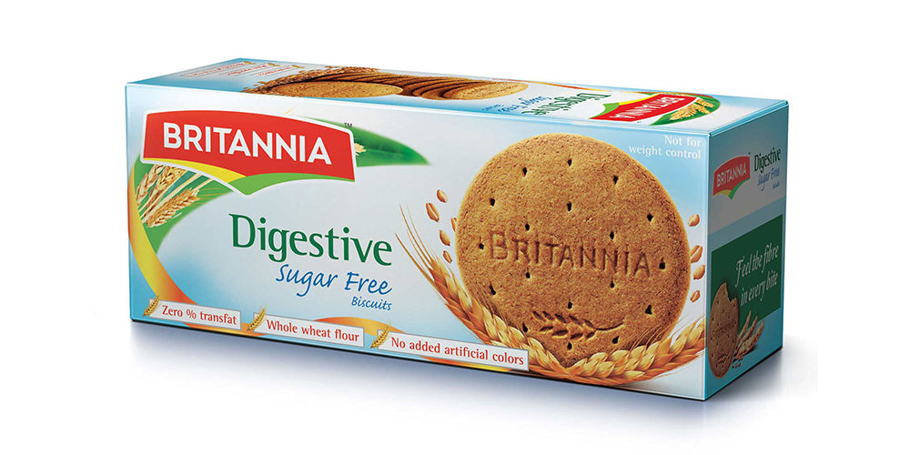 Britannia Digestive Sug/free 200 g