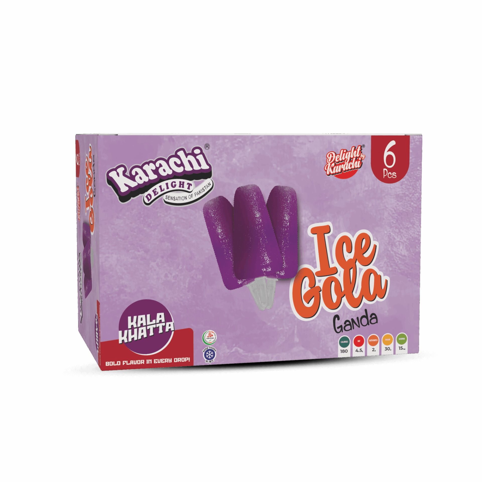 Karchi Delight Ice Gola 6 Pieces