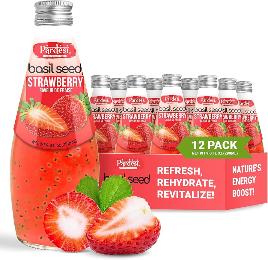 Refresho Basil Strawberry Juice 290 ml