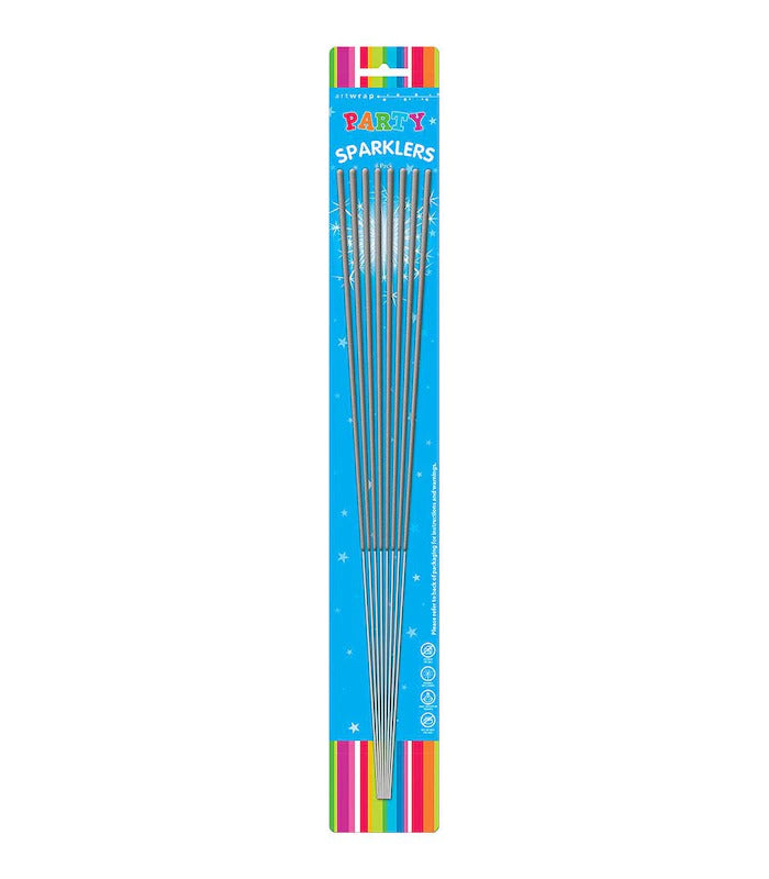 Party 40 Cm Crackling Sparklers 8 Pieces