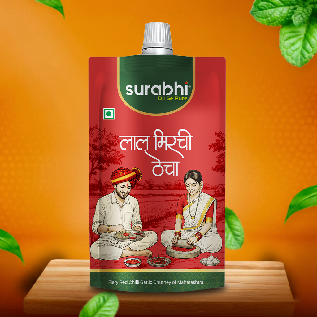 Saurbhi Red Chilli Thecha 300 g