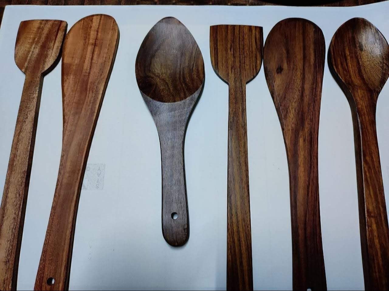 Indya Spoon Wooden 100 Pieces