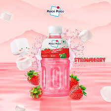 Mogu Mogu Strawberry Juice 320ml