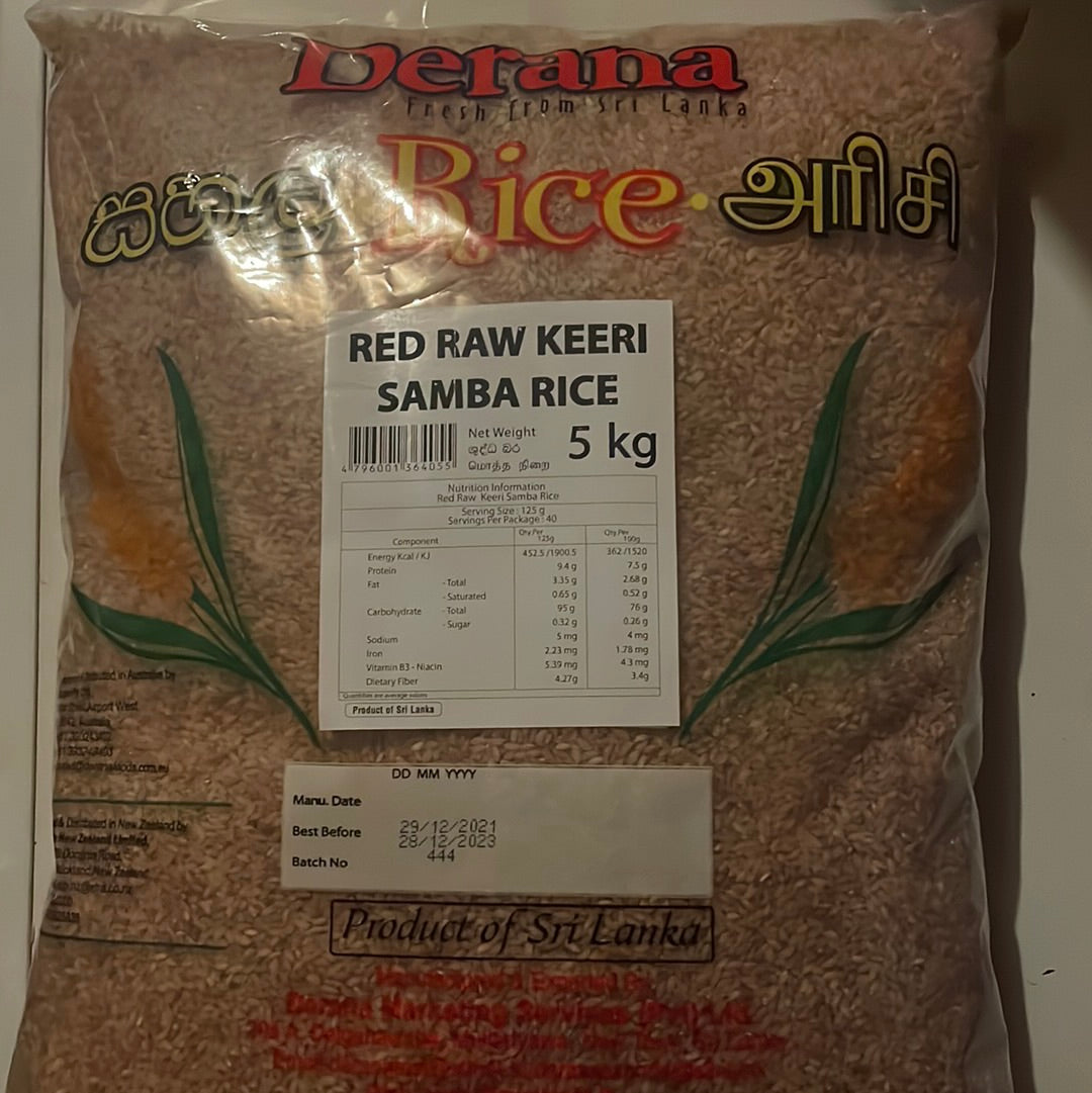 Derana Red Raw Rice 5 kg