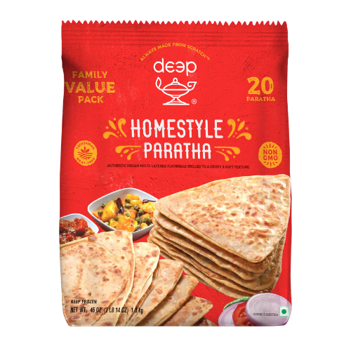 Deep Homestyle Paratha 20 pcs