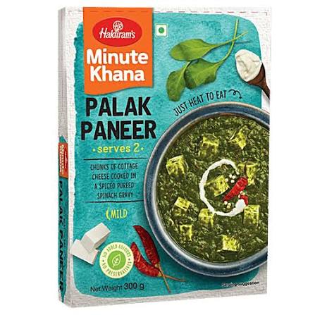 Haldiram Palak Paneer RTE