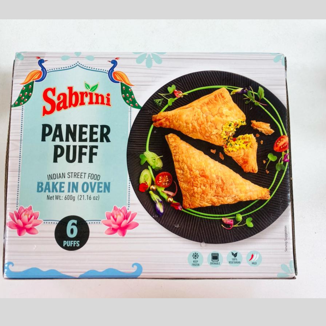 Sabrini Paneer Puff 6 Pieces