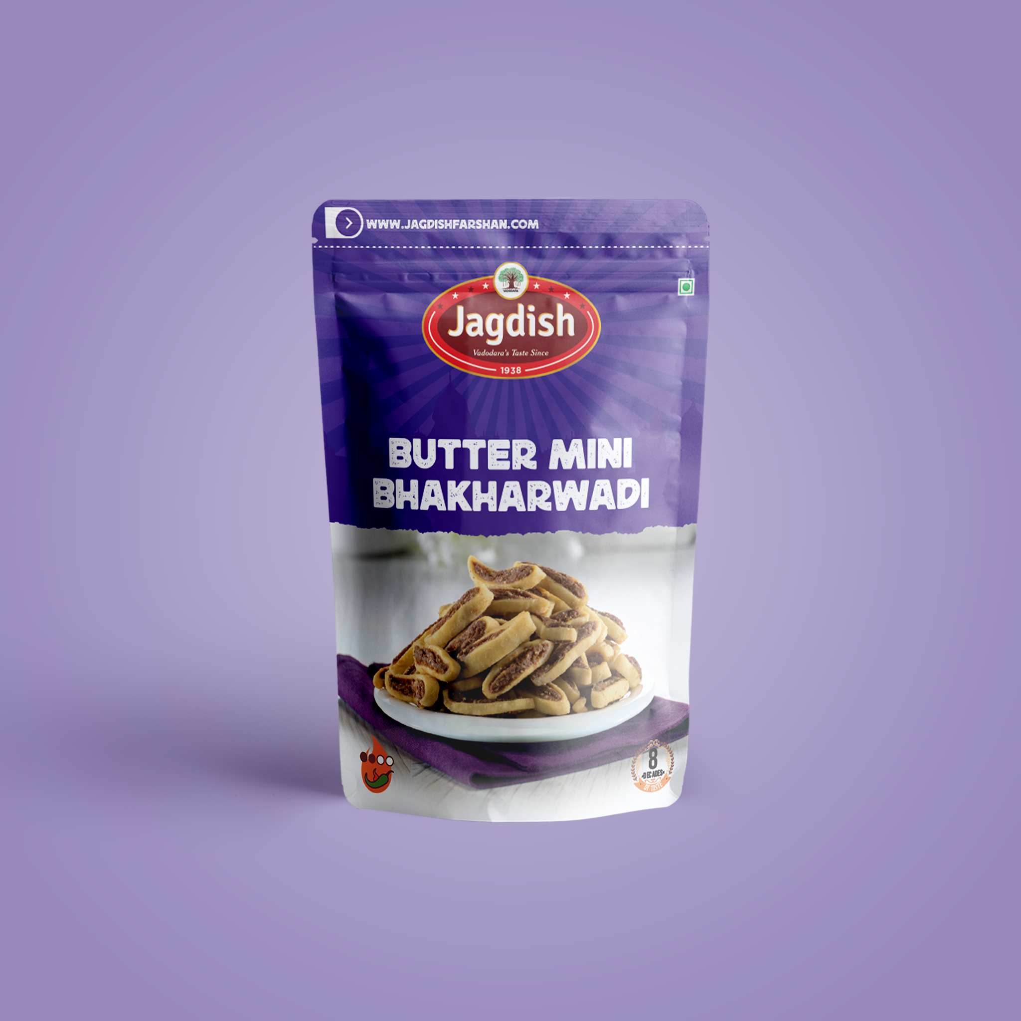 Jagdish Butter Mini Bhakharwadi 300 g*