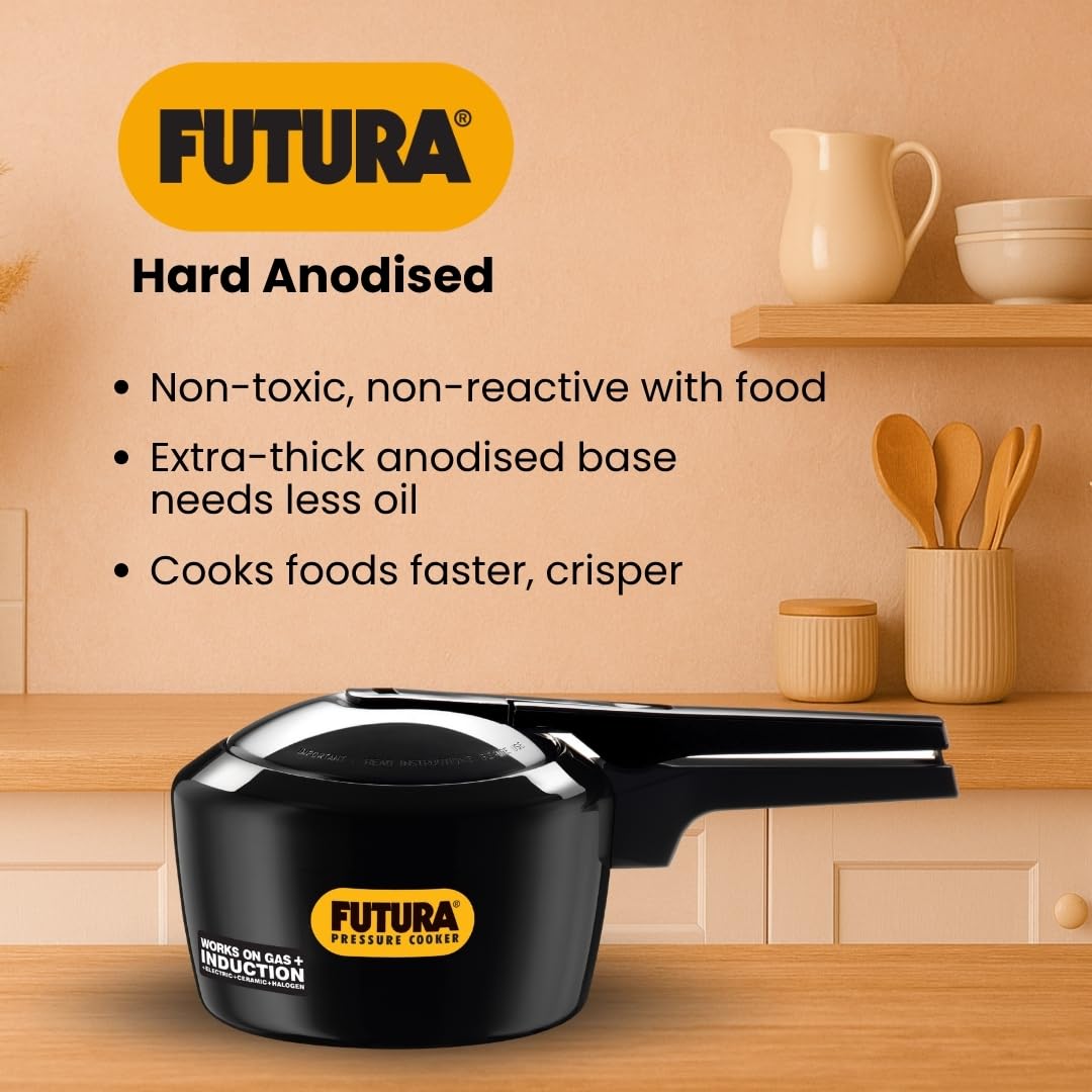 Futura Induction Compatible Pressure Cooker 2 L