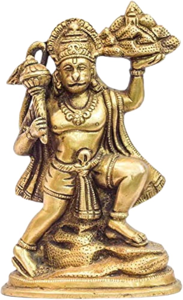 Spark Brass Statue Shree Hanumanji 175 g