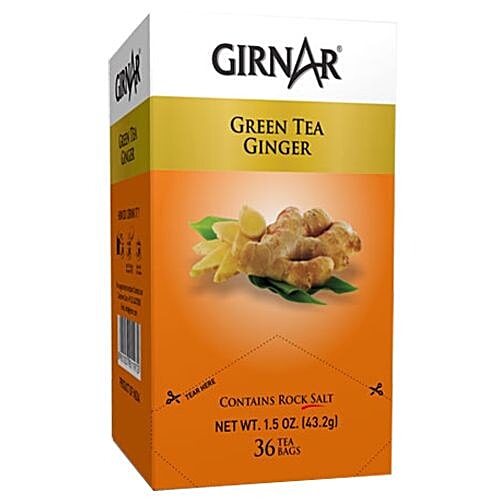 Girnar Green Tea with Ginger 80 g 36T-bags