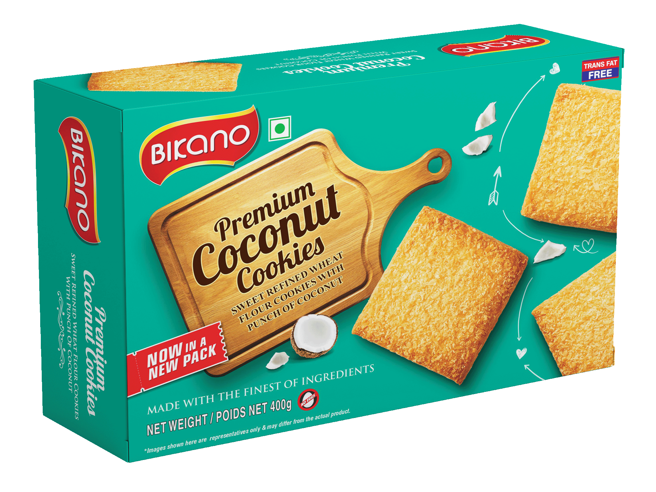 Bikano Coconut Cookie 400