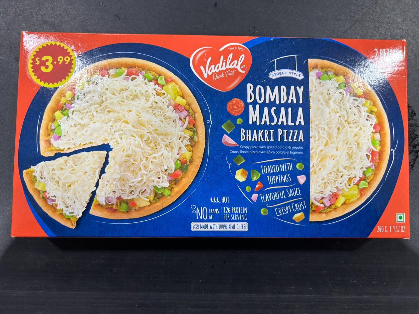 Vadilal Bhakri Pizza 260 g