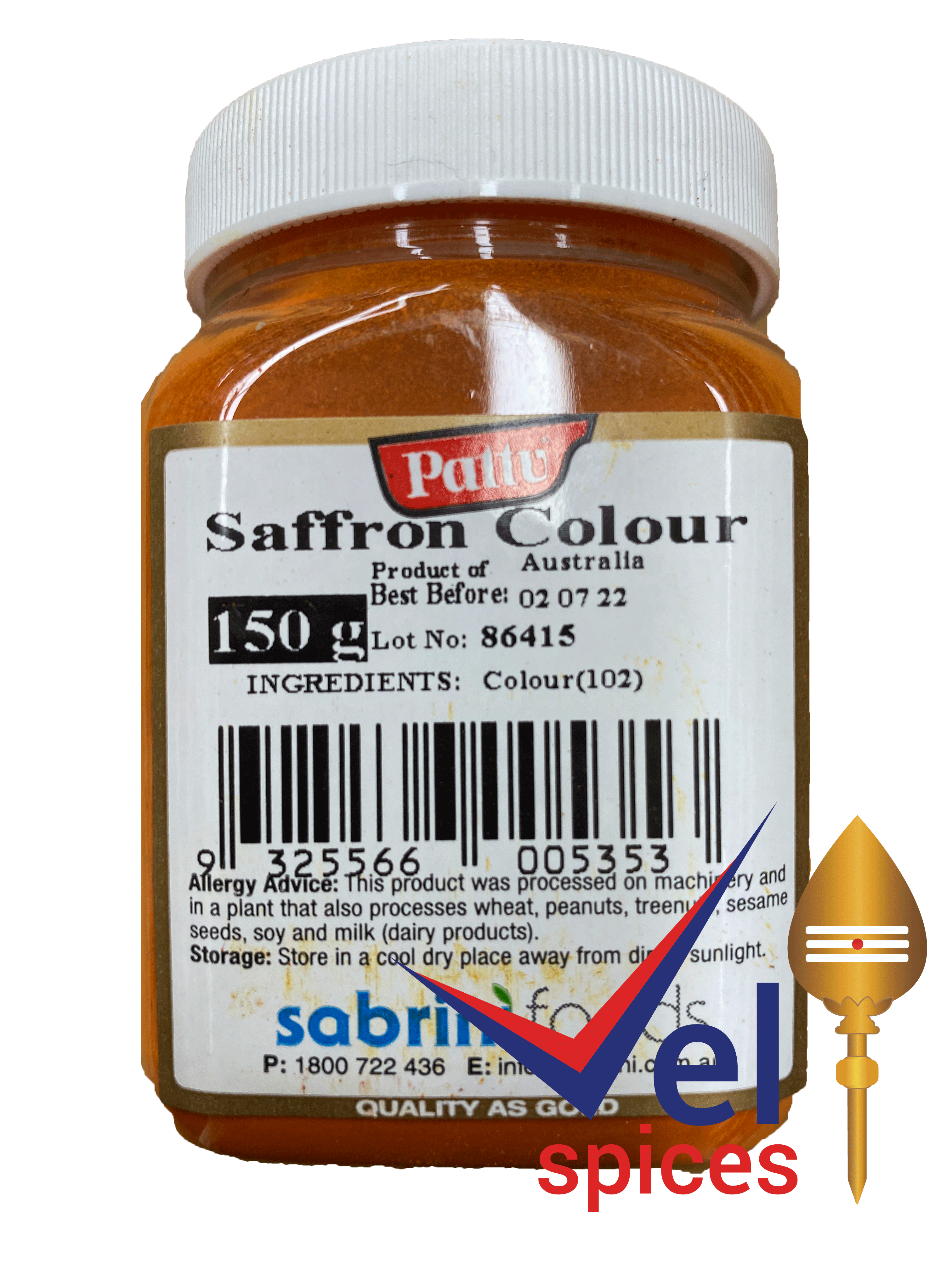 Pattu Saffron Colour 150 g