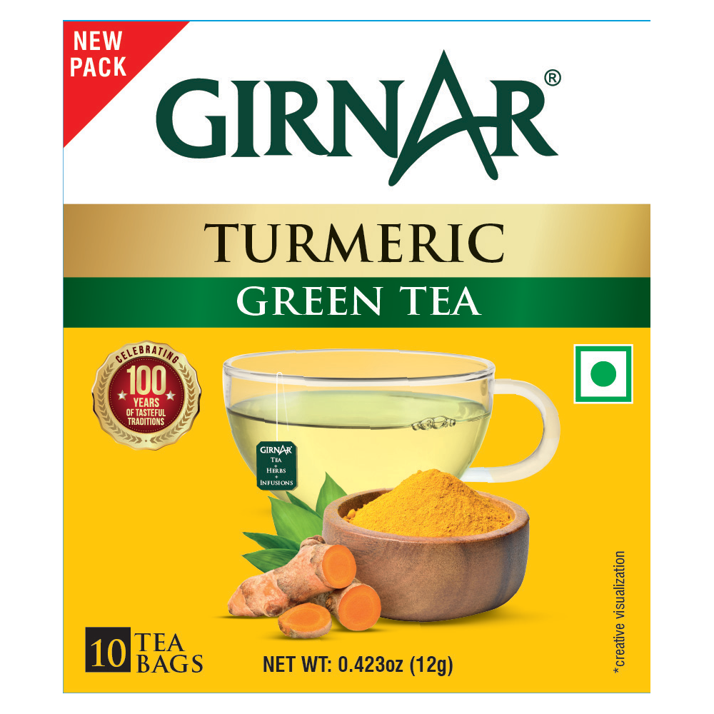 Girnar Turmeric Green Tea 12 g