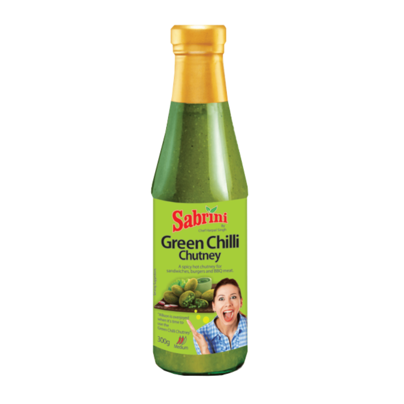 Sabarni Green Chilli Chutney 310 g