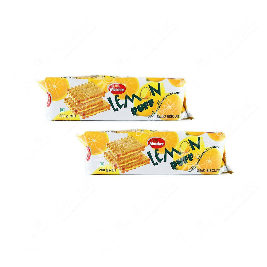 Munchee 2X Lemon Puff 200 g