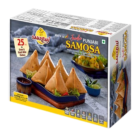 Saurbhi Punjabi Samosa Hot 26 pcs