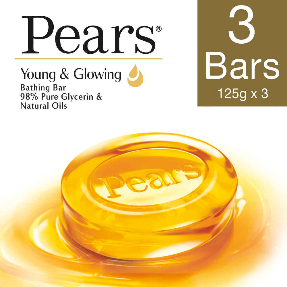 Pears Pure and Gentle 125 g X 3 Pack
