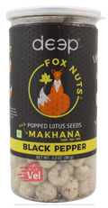 Deep Black Pepper Makhana 90 g