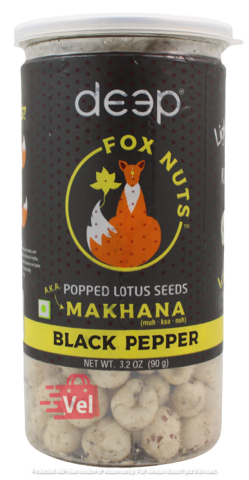 Deep Black Pepper Makhana 90 g