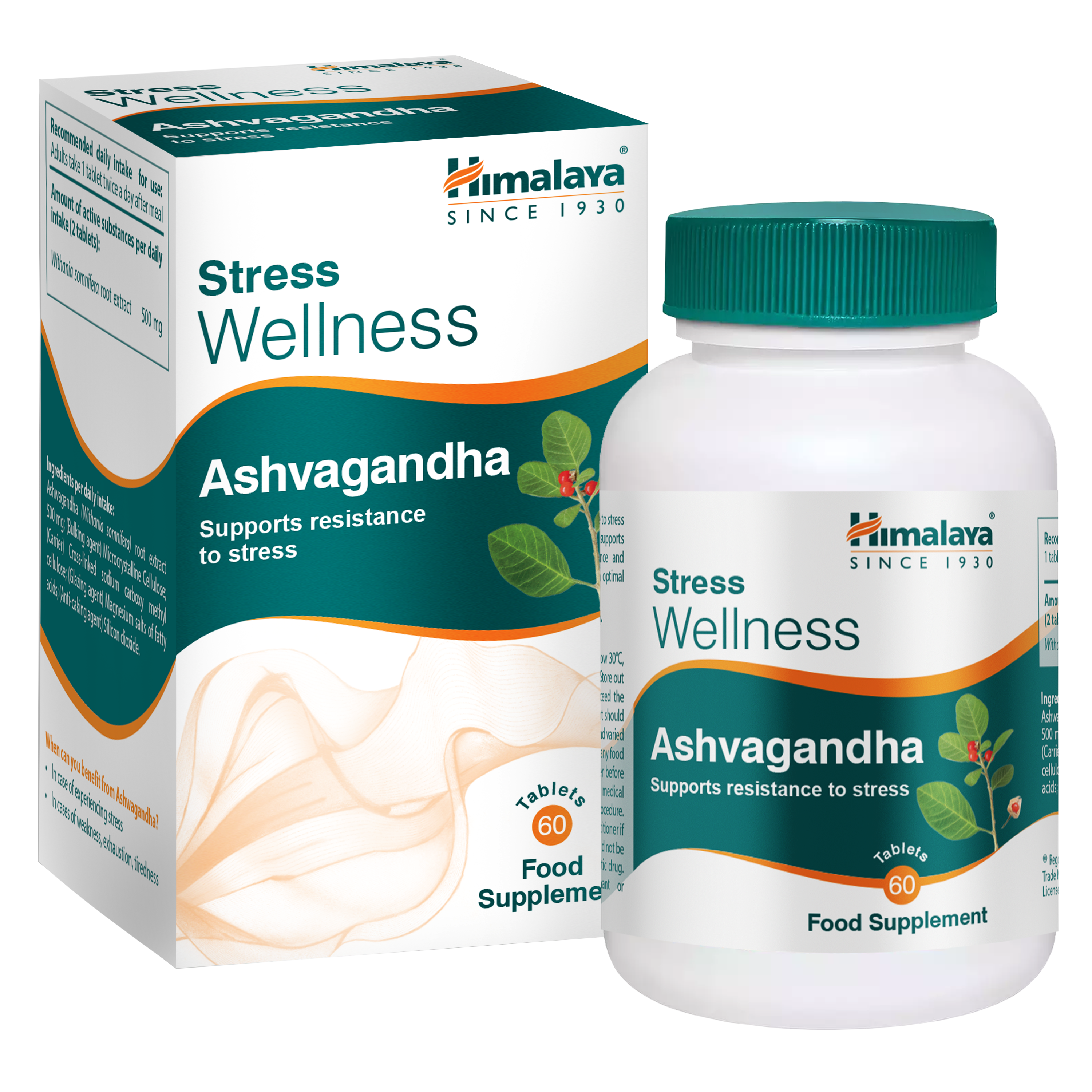 Himalaya Ashwagandha 60 Tablets