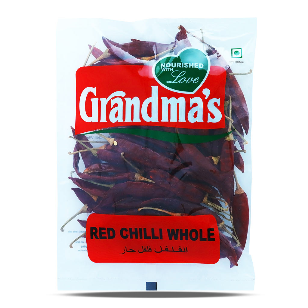 Grandmas Red Chilli Whole 200 g