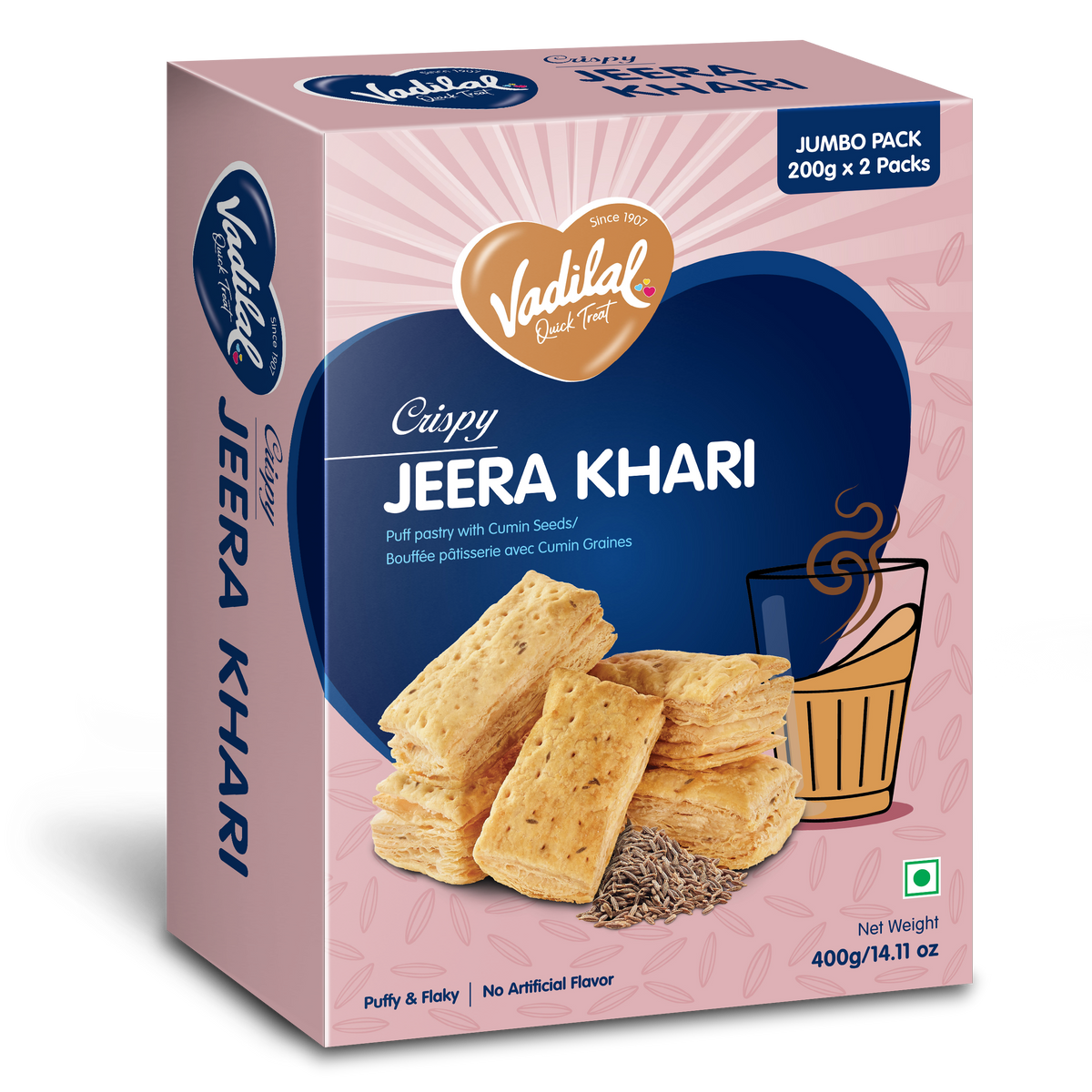 Vadilal Jeera Khari 400 g