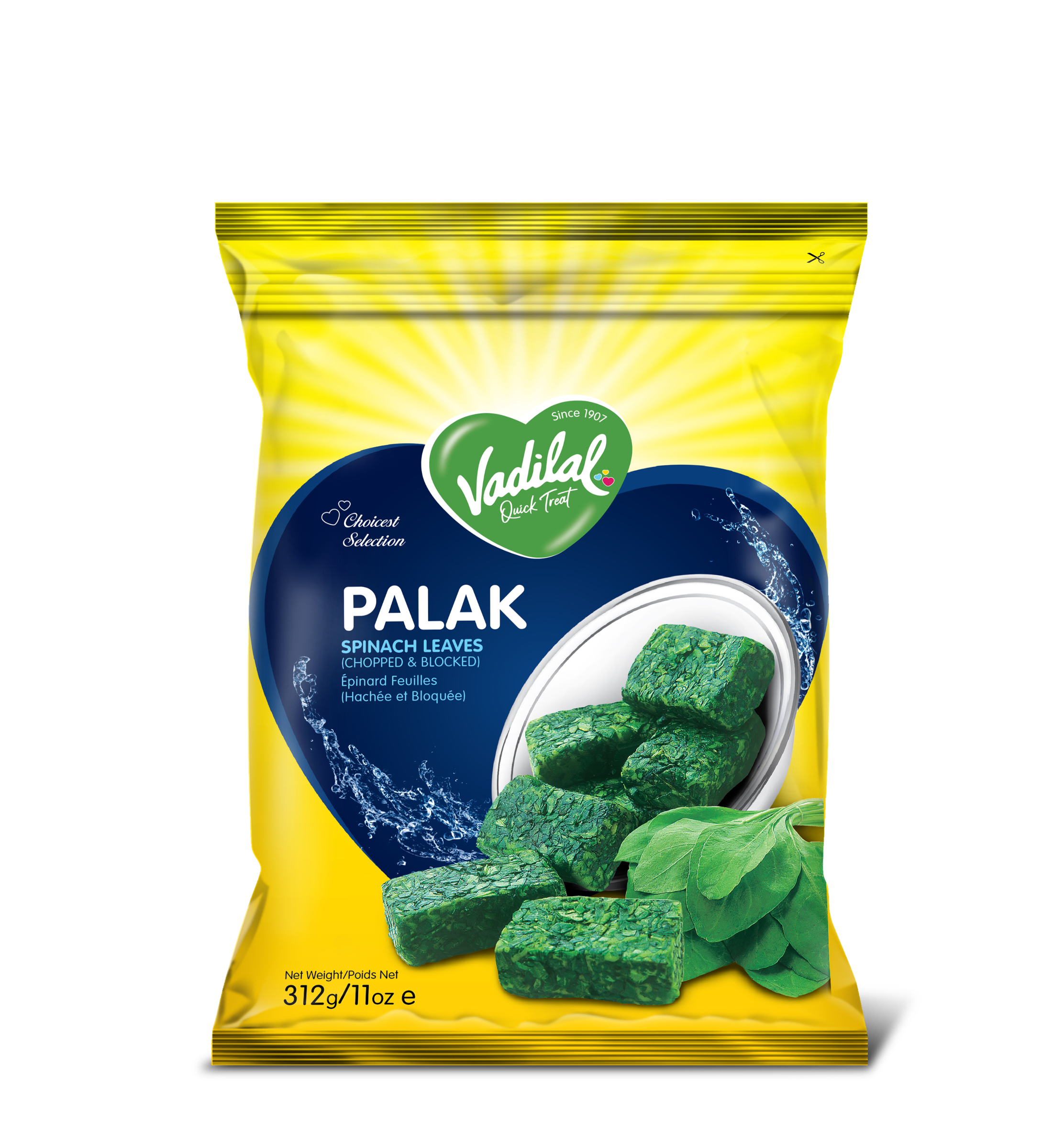 Vadilal Qt - Palak 312 g