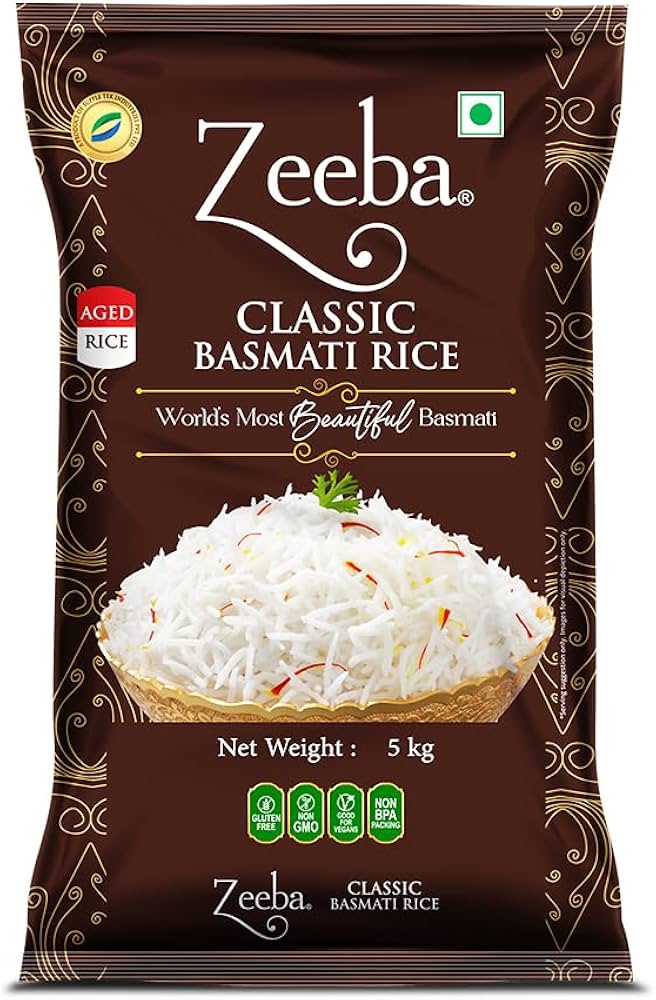Zeeba Classic Basmati Rice 5 kg