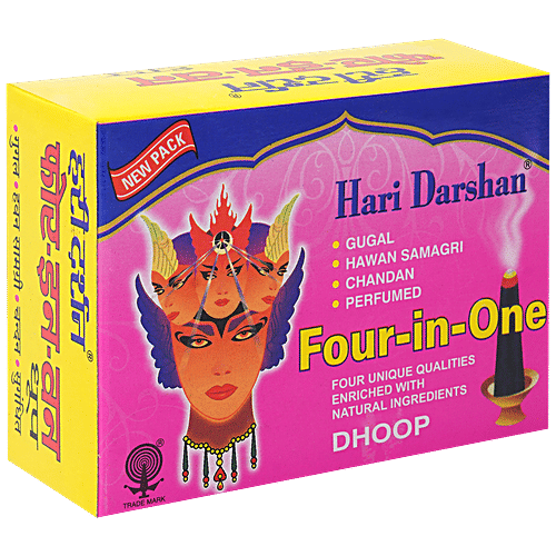 Hari Darshan Chandan Doop 16 pcs