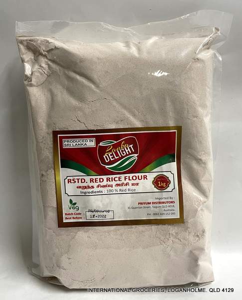 Lanka Delight Roasted Red Rice Flour 1 kg