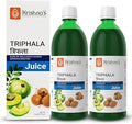 Krishna's herbal & Ayurveda Triphala Juice Harad | Bahera | Amla - 500 ml (Pack of 2)